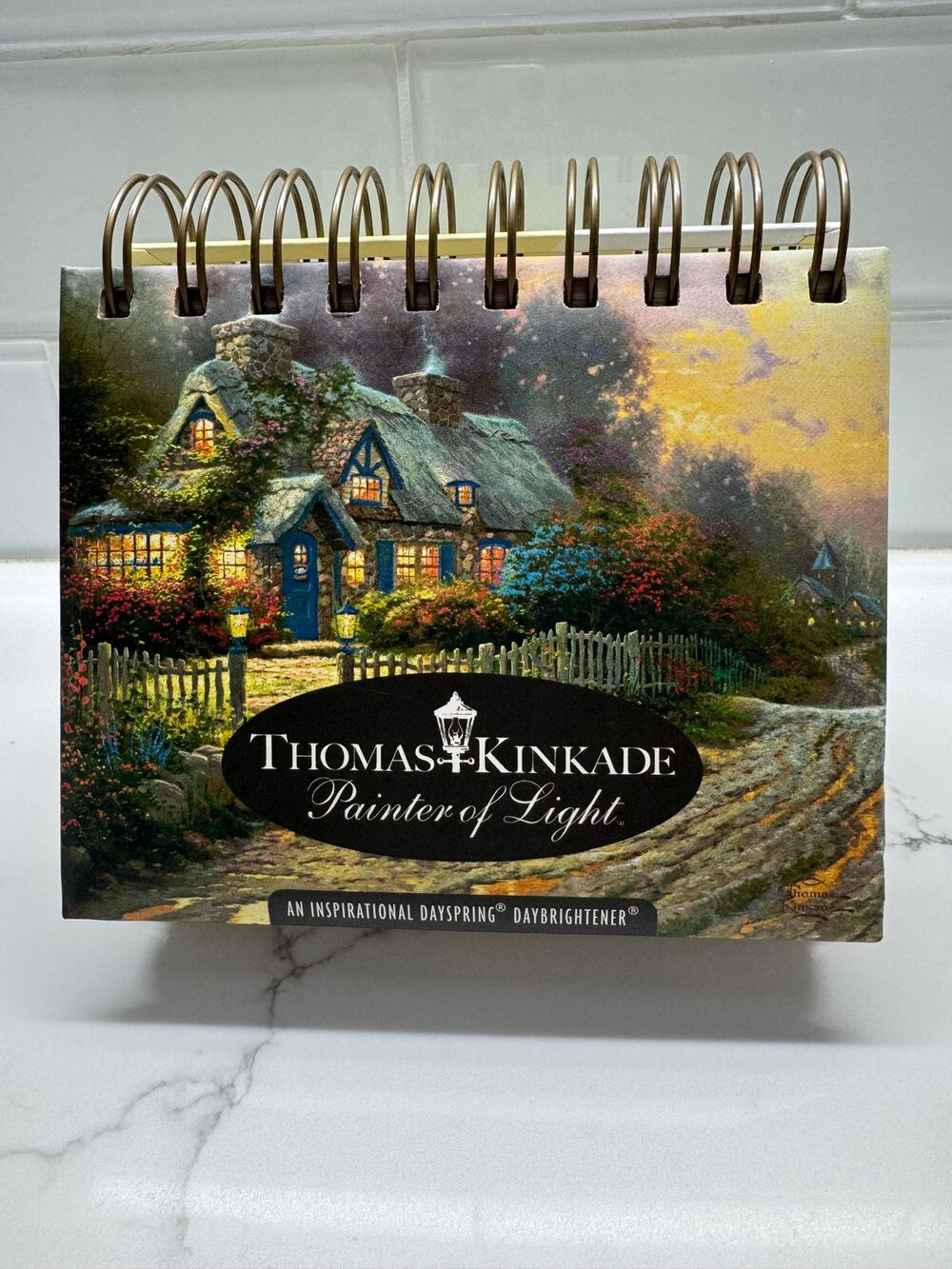 Painter of Light, Spiral Self-Standing Hardback Daily Devotional, Thomas Kinkade
